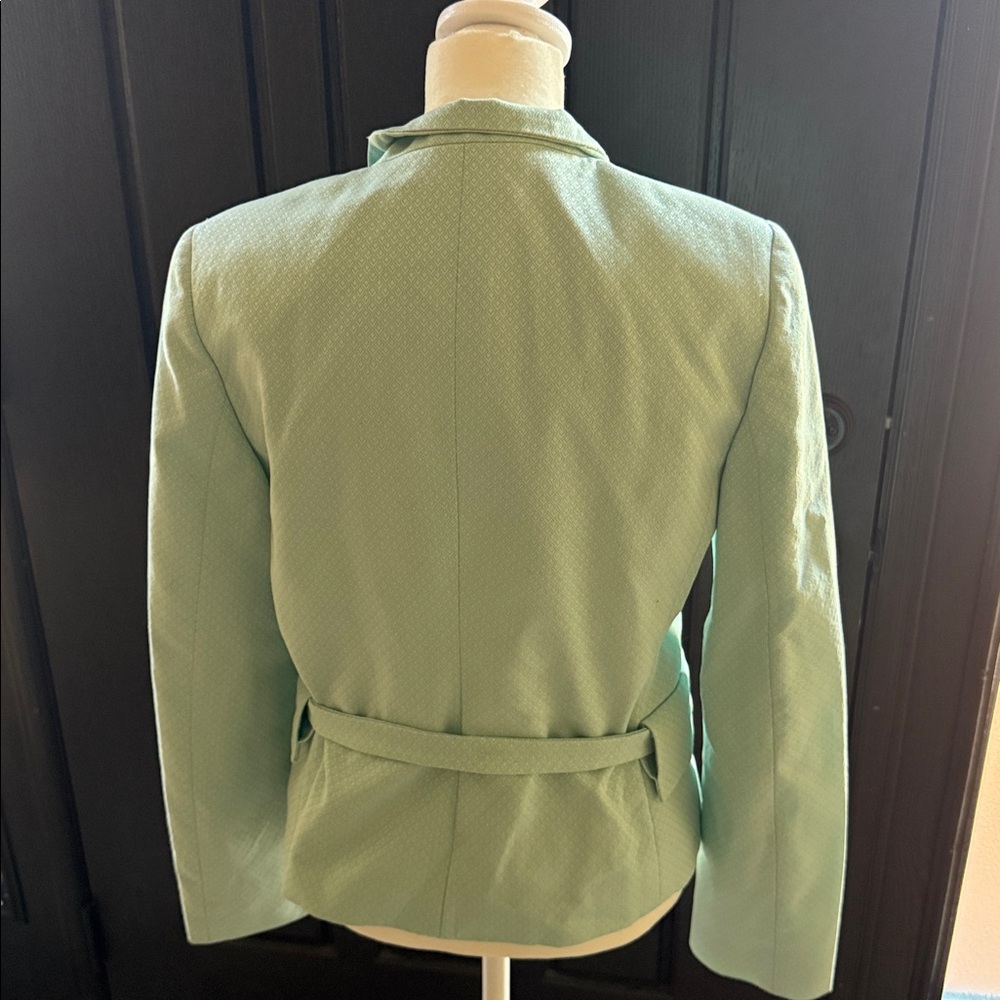 VALENTINO Mint Green Utility Jacket - Picture 4 of 7
